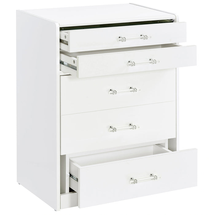 Danbury Makeup Vanity Table with LED Mirror and Stool