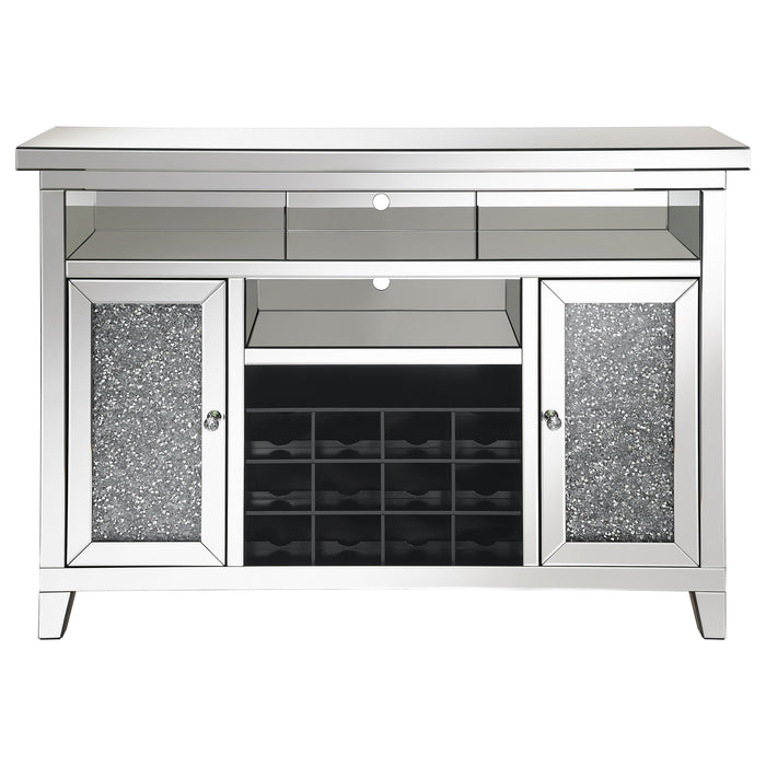 Melinda Bar Cabinet with LED Lighting