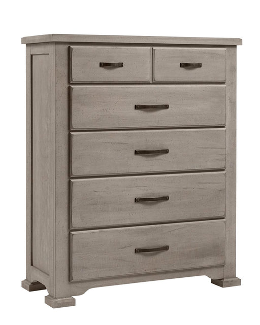 Vaughan-Bassett Joinery 5 Drawer Chest in Washed White Oak image