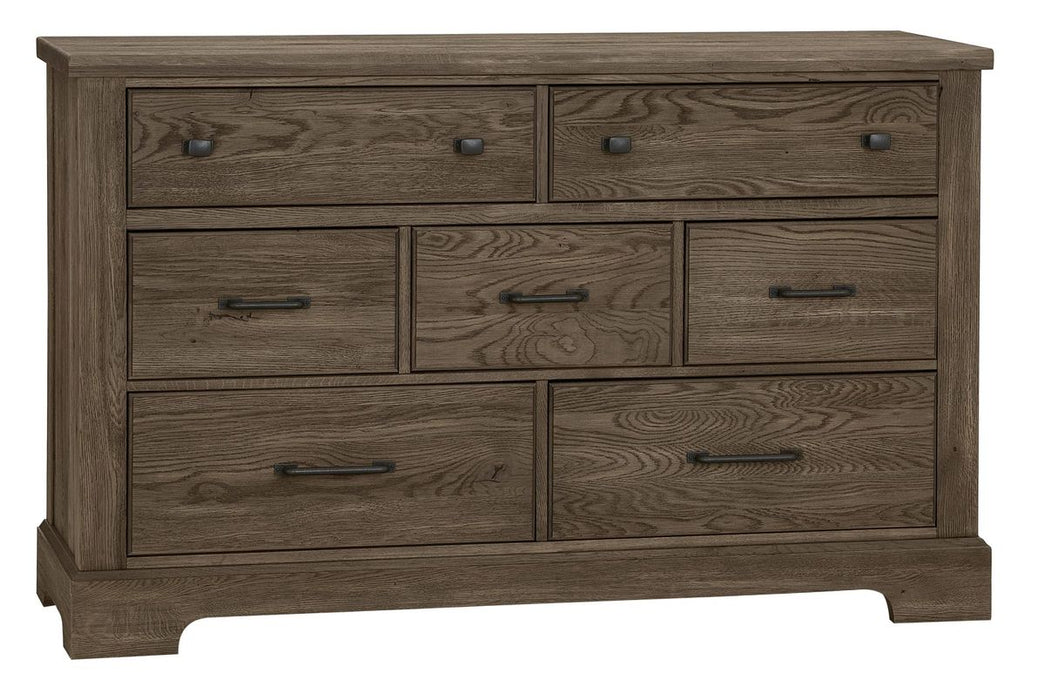 Vaughan Bassett Yosemite 7 Drawer Dresser in Smoke image