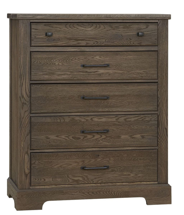 Vaughan Bassett Yosemite 5 Drawer Chest in Smoke image