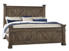 Vaughan Bassett Yosemite Cal King Panel Bed in Smoke image