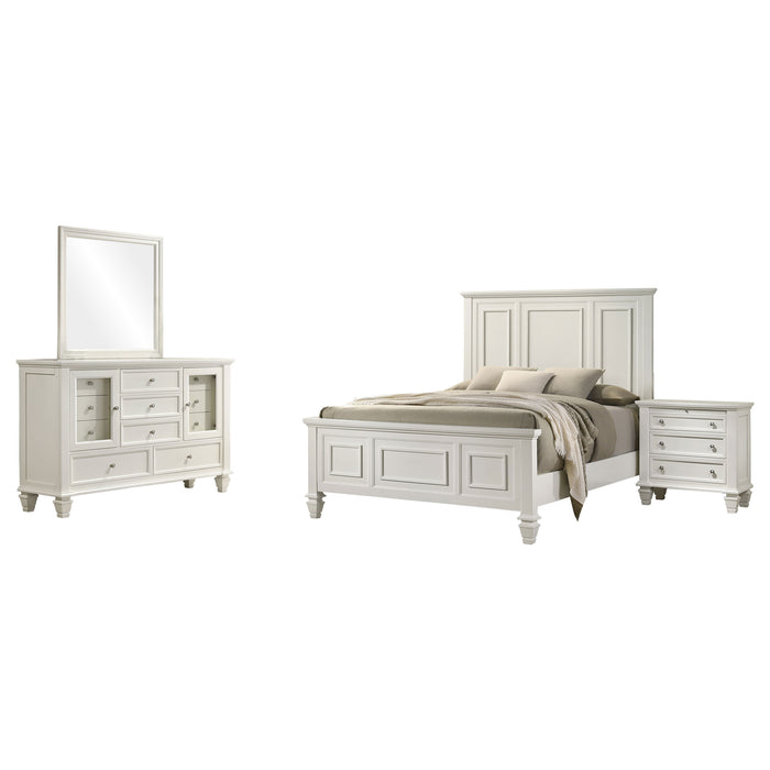 Sandy Beach 4 Pc Bedroom Set - Pay Less Furniture (NJ)