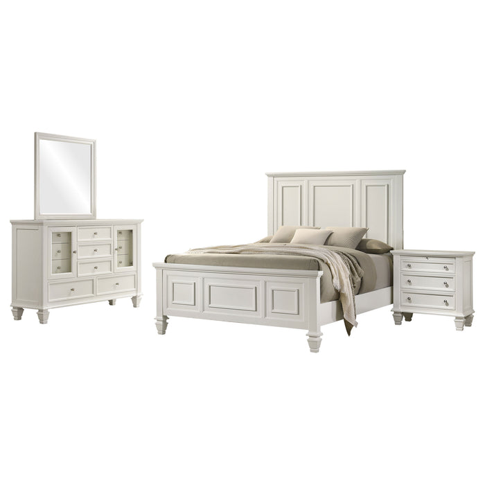 Sandy Beach 4 Pc Bedroom Set - Pay Less Furniture (NJ)