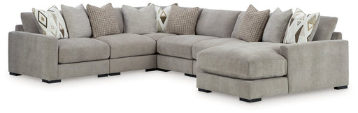 Aslan Court Sectional with Chaise - Pay Less Furniture (NJ)
