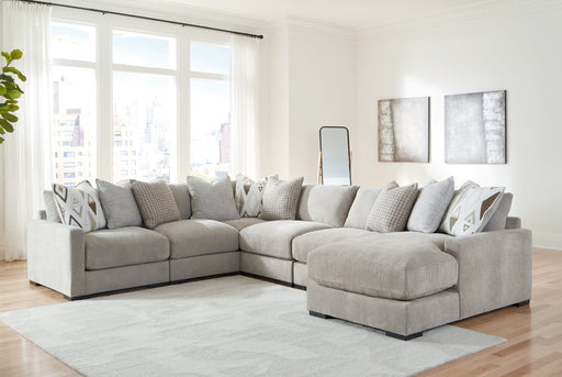 Aslan Court Sectional with Chaise - Pay Less Furniture (NJ)