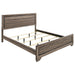 Kauffman California King, E.king, & Queen Panel Bed Washed Taupe - Pay Less Furniture (NJ)
