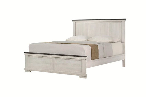 Crown Mark Furniture Leighton Queen Panel Bed in White B8180-Q image