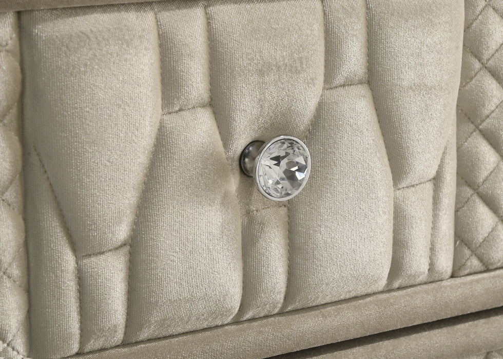 Lorient LED Dresser with LED Mirror and Flame Visualizer