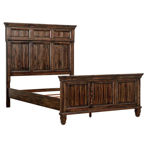 Avenue Eastern King Panel Bed Weathered Burnished Brown image
