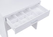 Harvey Makeup Vanity Table with Mirror and Stool - Pay Less Furniture (NJ)