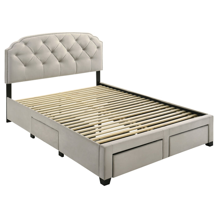 Marianna Panel Platform Storage Bed