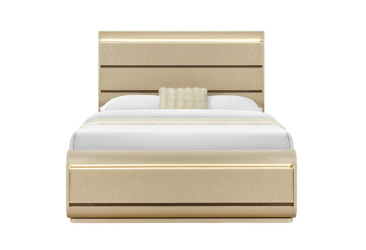 Genesis Gold Bed with LED