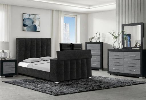 Serenity/Emma Onyx King Bed Group