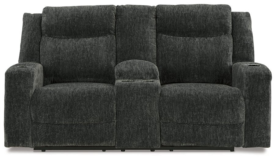 Martinglenn Reclining Loveseat with Console image