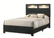 Crown Mark Furniture Cadence Queen Panel Bed in Black image