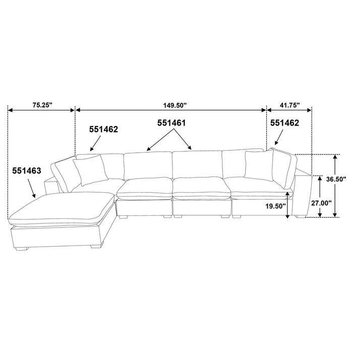Lakeview Modular Sectional Sofa - Pay Less Furniture (NJ)