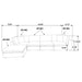 Lakeview Modular Sectional Sofa - Pay Less Furniture (NJ)