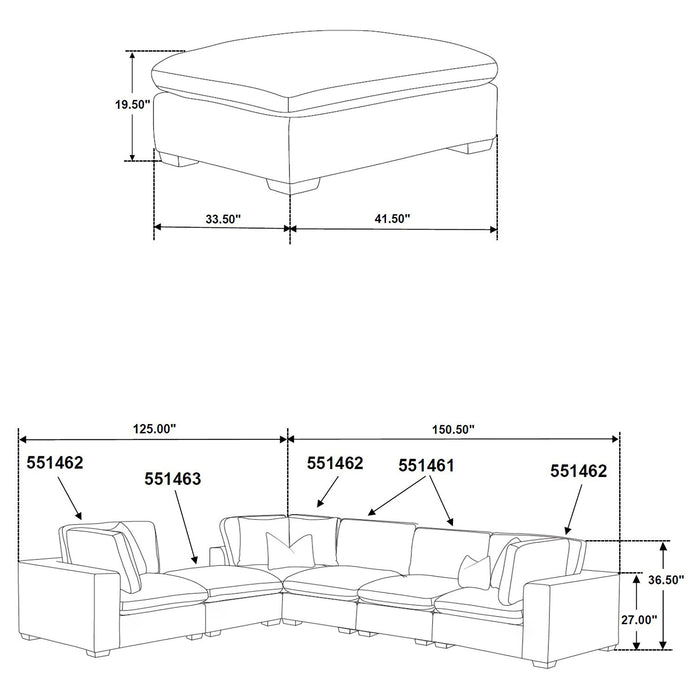 Lakeview Modular Sectional Sofa - Pay Less Furniture (NJ)