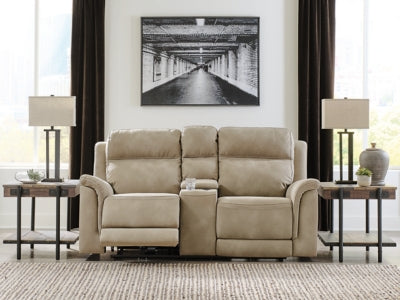 Next-Gen DuraPella Power Reclining Loveseat with Console - Pay Less Furniture (NJ)