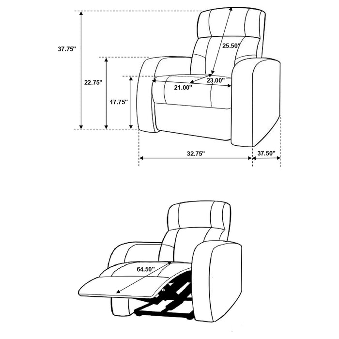 Cyrus Home Theater Seating - Pay Less Furniture (NJ)