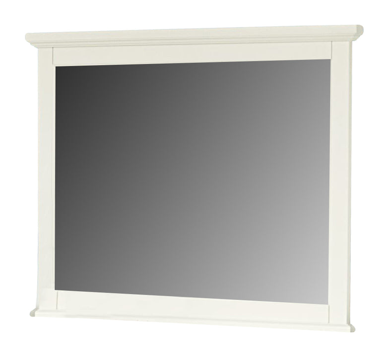 Vaughan-Basset Bonanza Landscape Mirror in White