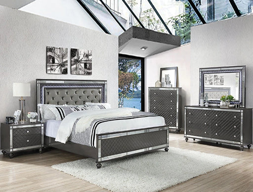 Crown Mark Refino Nightstand in Gray B1670-2 image