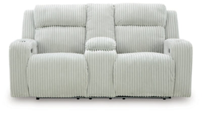 Forest Lake Power Reclining Loveseat with Console - Pay Less Furniture (NJ)