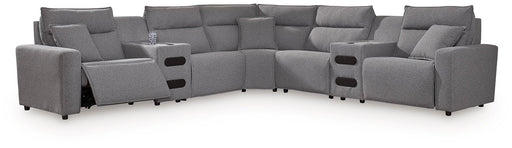Modmax II Power Reclining Sectional with Audio Consoles - Pay Less Furniture (NJ)
