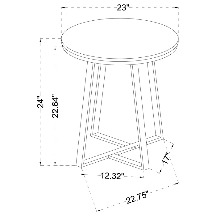 Hugo End Table - Pay Less Furniture (NJ)