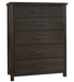 Vaughan Bassett Dovetail 5-Drawer Chest in Java image