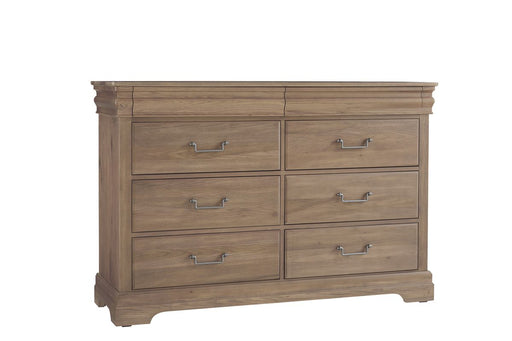 Vaughan Bassett Vista 8-Drawer Dresser in Natural Oak image