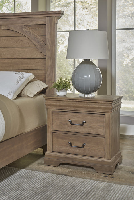 Vaughan Bassett Vista Nightstand in Natural Oak