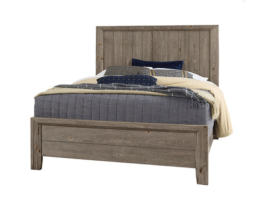 Vaughan Bassett Yellowstone California King Panel Bed in Dapple Grey image