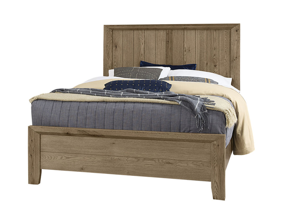 Vaughan Bassett Yellowstone California King Panel Bed in Chestnut Natural image