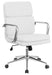 Ximena Standard Back Upholstered Office Chair White image