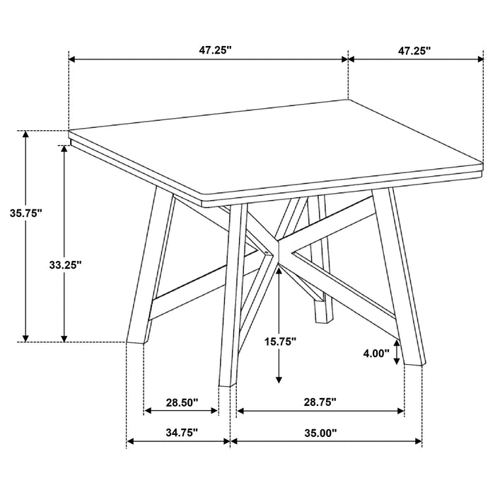 Canfield Counter Height Dining Set