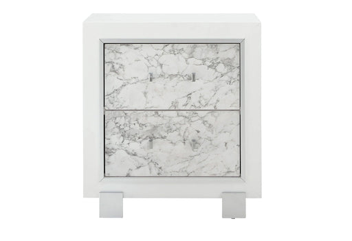 Santorini White Nightstand