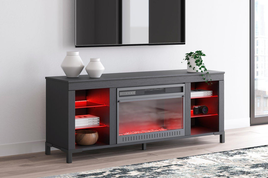 Cayberry 60" TV Stand with Electric Fireplace - Pay Less Furniture (NJ)
