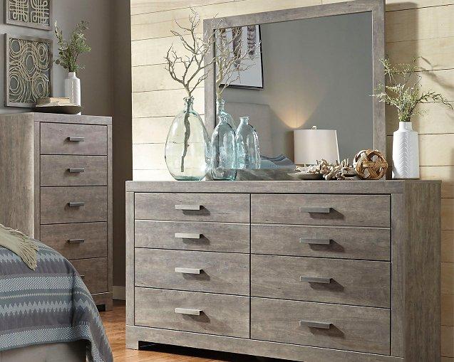 Culverbach Dresser and Mirror - Pay Less Furniture (NJ)