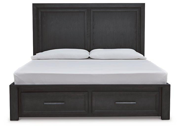 Foyland Panel Storage Bed