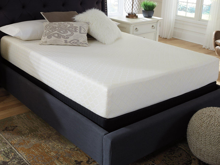 10 Inch Chime Memory Foam Mattress Set - Pay Less Furniture (NJ)