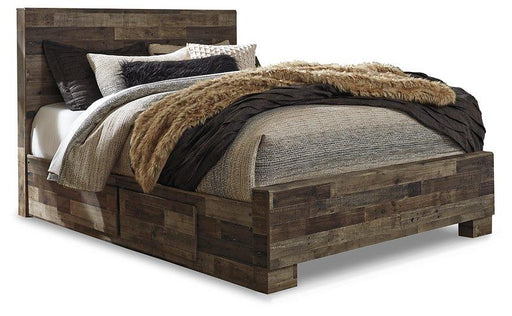 Derekson Bed with 2 Side Storage - Pay Less Furniture (NJ)