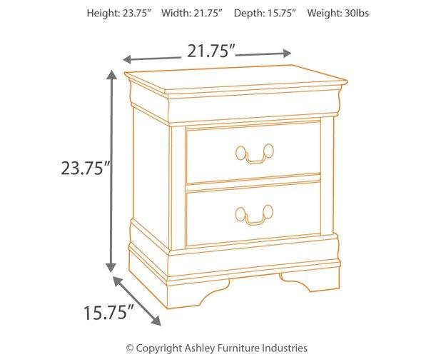 Alisdair Nightstand - Pay Less Furniture (NJ)