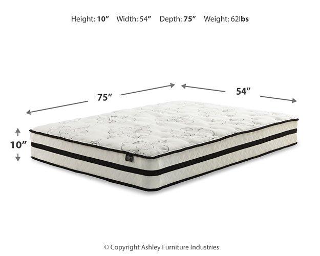 Chime 10 Inch Hybrid Mattress in a Box - Pay Less Furniture (NJ)