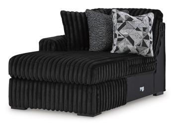 Midnight-Madness Super Chaise - Pay Less Furniture (NJ)