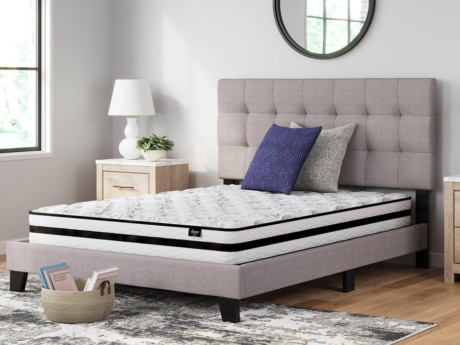 8 Inch Chime Innerspring Mattress Set - Pay Less Furniture (NJ)
