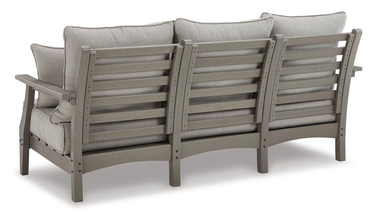 Visola Outdoor Sofa and Loveseat Set - Pay Less Furniture (NJ)