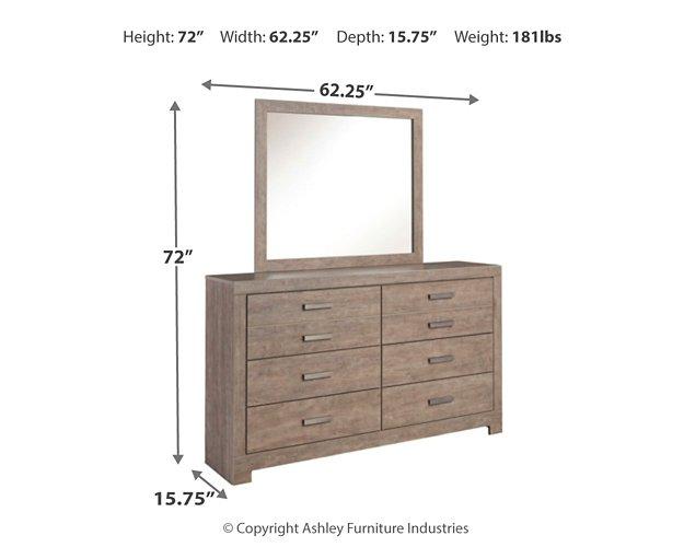 Culverbach Dresser and Mirror - Pay Less Furniture (NJ)