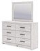 Cayboni Dresser and Mirror - Pay Less Furniture (NJ)